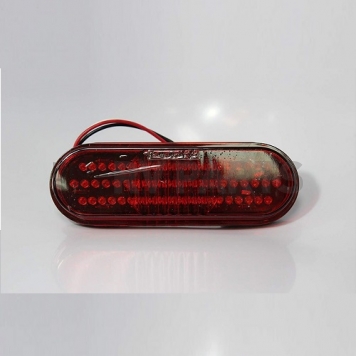 Airstream Tail Light LED Oval 6 Inch with Plug - 511661-5