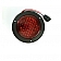 Airstream Tail Light 4 inch LED RED with Pigtail and Plug 511860-01