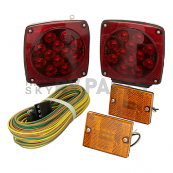 Grote Industries LED Square Stop/ Turn/ Tail Trailer Light - 65330-5