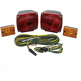 Grote Industries Trailer Light Kit - Incandescent Red - 65370-5