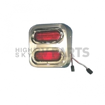 Tail Light Housing Assembly with LED Lights and Bezels CS - 952929-02