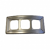 Taillight Bezel Brushed Chrome 682555 NLA