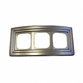 Taillight Bezel Brushed Chrome 682555 NLA