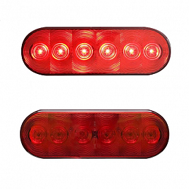 Optronics FLEET Count Trailer Stop/ Turn/ Tail Light LED 6 inch Oval