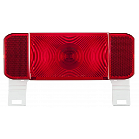 Optronics LED Tail Light 8.6 inch x 5 inch - Driver Side -  with License Plate Illuminator and Bracket - RVSTL0061P