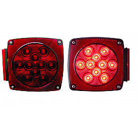 Optronics Trailer Light - LED Square   - TLL90RK