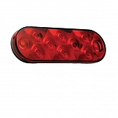 Valterra Trailer Stop/ Turn Light 10-LED Bulb Oval Red
