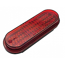 Airstream Tail Light LED Oval 6 Inch with Plug - 511661
