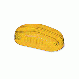 Oval Lens for Airstream Marker Light Amber 106976