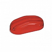 Oval Lens for Airstream Marker Light Red - 106975