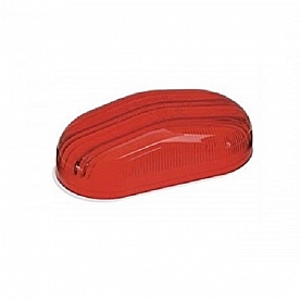 Oval Lens for Airstream Marker Light Red - 106975