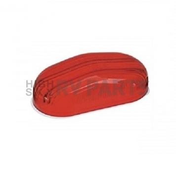 Oval Lens for Airstream Marker Light Red - 106975