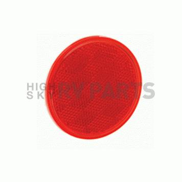 Red Reflector 2 inch with Adhesive Backing -74-71-170