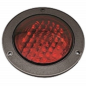 Airstream Tail Light 4 inch LED RED with Pigtail and Plug 511860-01