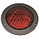 Airstream Tail Light 4 inch LED RED with Pigtail and Plug 511860-01
