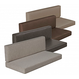 Lippert Components Thomas Payne Back And Seat Dinette Cushion - Beige Vinyl - 2024043925