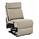 Lippert Components Thomas Payne Heritage Series - Center Armless Recliner Chair Beige - 2020129308
