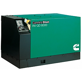 Cummins Onan Generator - 8000 Watt Diesel Type - 8.0HDKAK-1046