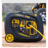 Firman Whisper Series Power Inverter Generator - 3650 Watt Gasoline Type - W03383
