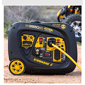 Firman Whisper Series Power Inverter Generator - 3650 Watt Gasoline Type - W03383