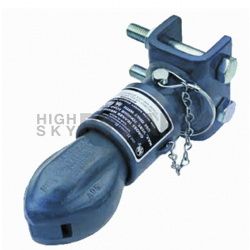 Bulldog Adjustable 12.5K Trailer Coupler for 2-5/16 inch Ball with Pin Style Latch - 028630