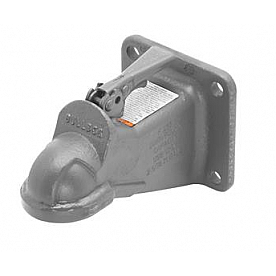 Bulldog Flat Plate Mount 20K Trailer Coupler for 2-5/16 inch Ball Class IV Wedge Latch - 4420000317