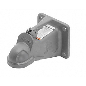 Bulldog Flat Plate Mount 25K Trailer Coupler for 2-5/16 inch Ball Class IV Wedge Latch - 4425000317