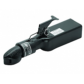 Bulldog Square Mount 7K Trailer Coupler for 2 inch Ball Class IV with High Profile Latch - 028387
