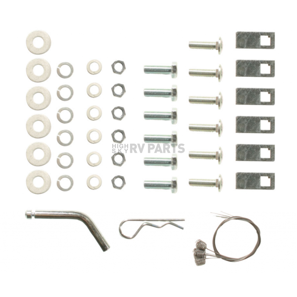 thumbnail image 2 of Trailer Towing Organizer With 7-Way Plug Cover - Fits 2" & 2-1/4" Hitch, Includes Chain Holder & Silicone Protection 2 of 13
