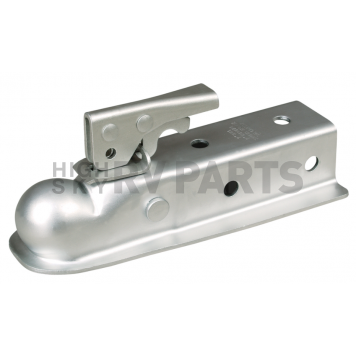 Husky Towing 3.5K Trailer Coupler - Straight 2 inch Channel Mount for 2 inch Ball - 87073