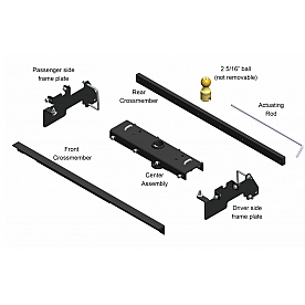 PopUp By Youngs Hitch Gooseneck Frame Package - 138FP