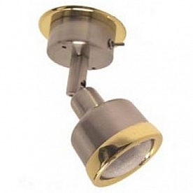 Directional Reading Light Nickel/Brass Finish 511694-01
