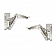 Overhead Cabinet Door Hinge Pair - 381840-02/01