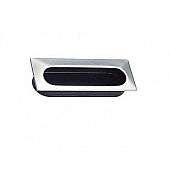 Cabinet Drawer Pull-Flush Satin 381775