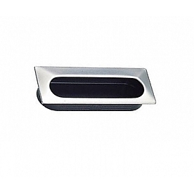 Cabinet Drawer Pull-Flush Satin 381775