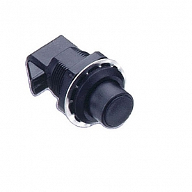 Push Button Latch Black 381408