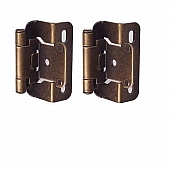 Cabinet Door Hinge Antique Brass - Set of 2 - 381602