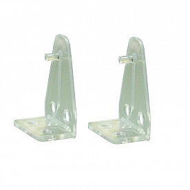 Aluminum Mini Blind Hold Down Bracket - Pack of 2 - 201939