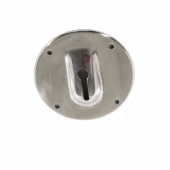 Bunk Bracket Polished Aluminum 340012