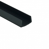 Airstream Interior Trim Plastic 1/2 inch Black - 203138-05