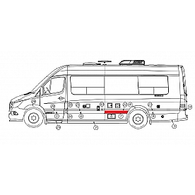 Body Panel Driver Side Rear Middle White NCV3 - 203624-13W 
