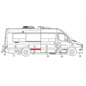 Body Panel Passenger Side Middle Rear Silver NCV3 - 203624-19