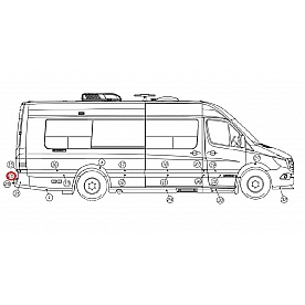 Bracket, Rear Bumper - 203624-48