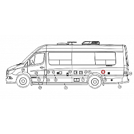 Extended Drivers Side Rear Quarter Trim - 203624-51