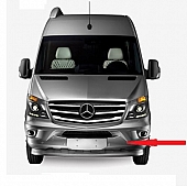 Bumper Front Silver NCV3 - 203624-01