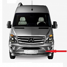 Bumper Front Silver NCV3 - 203624-01