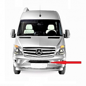 Bumper Front White NCV3 - 203624-01W