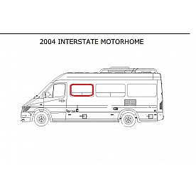 Window Double Vent Driver Side - 371392-04