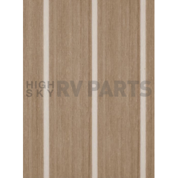 Airstream Vinyl Flooring Teak Wood Plank Style Ivory 704111-12