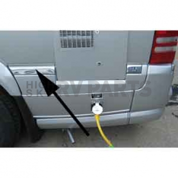 Chrome Trim Driver Side Rear Quarter Panel NCV3 - 203624-34